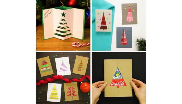 Christmas 2017 - अशी बनवा DIY ख्रिसमस कार्ड्स 