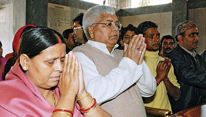 लालू गेले तुरूंगात, राजदची सूत्रे राबडींच्या हातात..