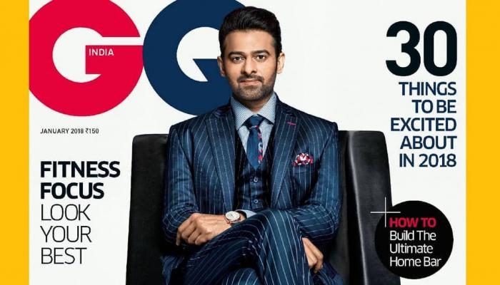 GQ इंडिया मासिकावर झळकला प्रभासचा हॅन्डसम अंदाज 