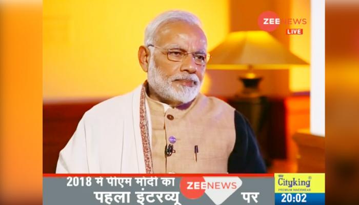 Exclusive : Zee News वर पंतप्रधान नरेंद्र मोदींची मुलाखत 