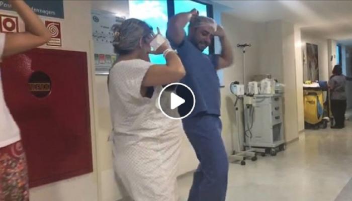 गरोदर महिलांसोबत या डॉक्टरचा डान्स व्हिडिओ होतोय व्हायरल