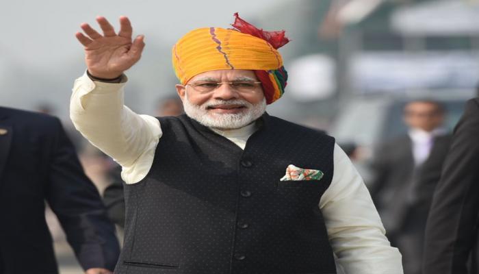 पंतप्रधान नरेंद्र मोदींनी केले पाहुण्यांचे स्वागत