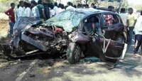 रत्नागिरी-कोल्हापूर मार्गावर भीषण अपघात, पाच ठार