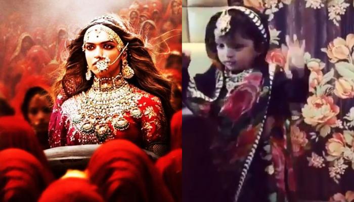 Video: दीपिकाहून झपाट्याने शेअर होतोय 'या' चिमुकलीच्या 'घुमर'चा अंदाज