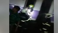 दादर स्थानकात लोकलच्या डब्याला आग