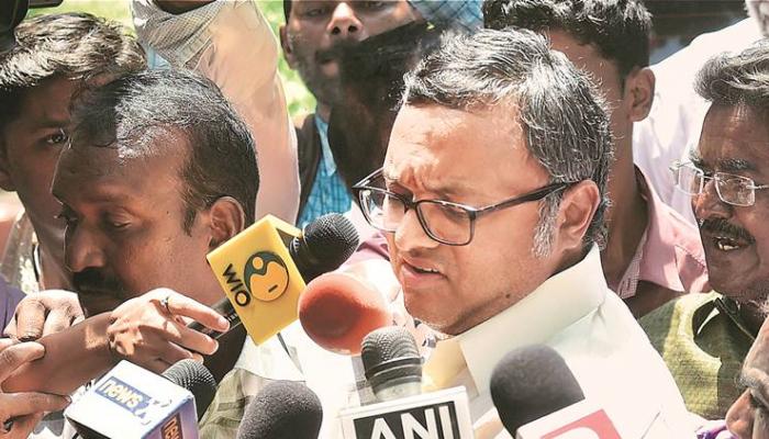कार्ती चिदंबरम यांना सीबीआयने केली अटक