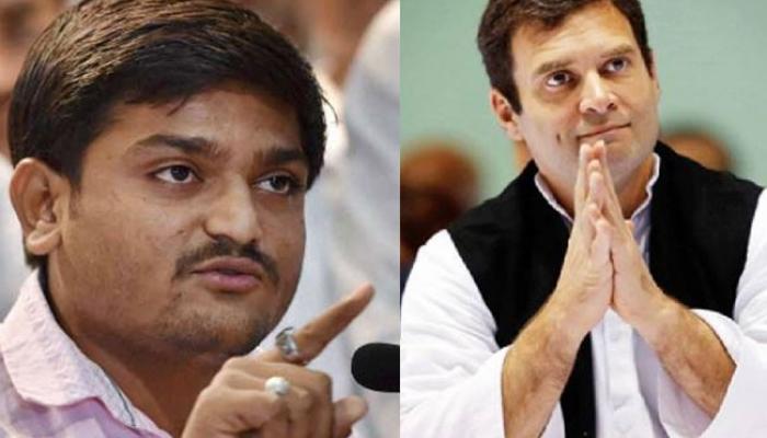 ईशान्य भारतातल्या निकालानंतर हार्दिक पटेलचा राहुल गांधींवर निशाणा 
