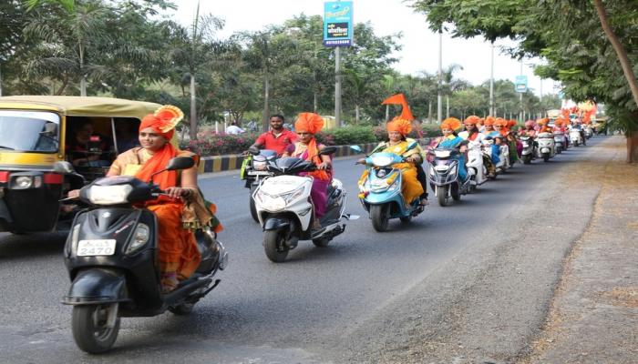 मराठी नववर्षाचे बारामतीत दिमाखदार स्वागत..!