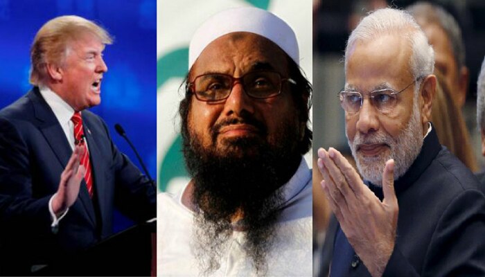 अमेरिकेचा हाफिज आणि पाकिस्तानला दणका, भारताकडून निर्णयाचं स्वागत
