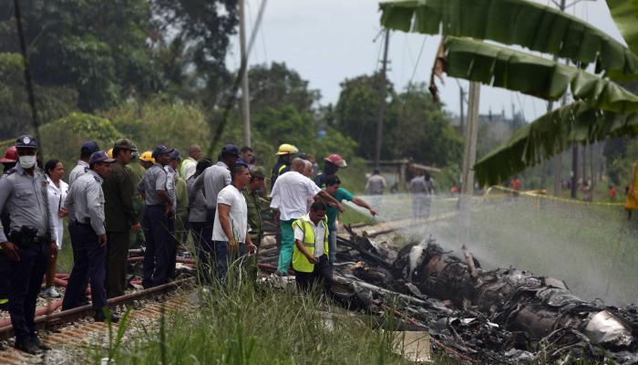 क्युबामध्ये विमान कोसळून १०० पेक्षा जास्त प्रवाशांचा मृत्यू