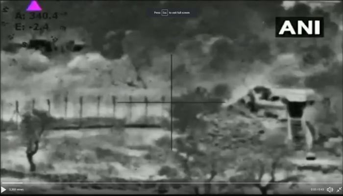 VIDEO : BSF ने पाकिस्तीन बंकर्स उडवले, 3 दहशतवाद्यांचा खात्मा 