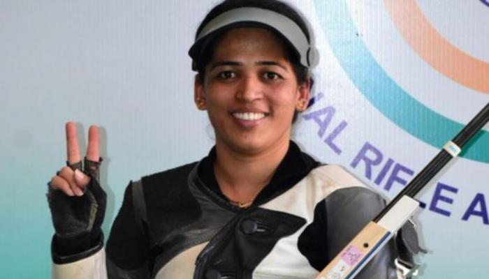 महाराष्ट्र कन्या तेजस्विनी सावंतला वर्ल्डकपमध्ये सुवर्णपदक