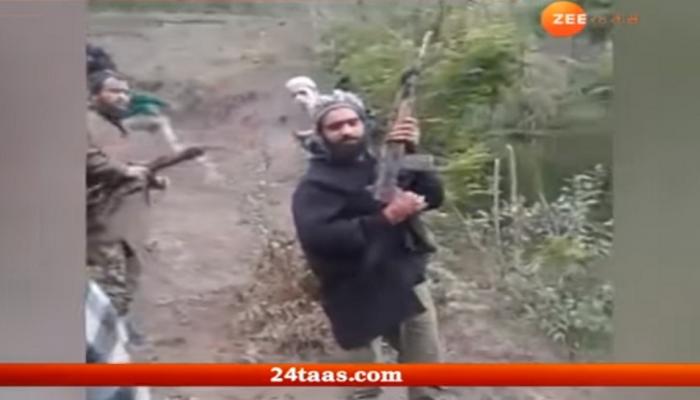 दहशतवाद्याचा 'हा' व्हिडिओ होतोय व्हायरल