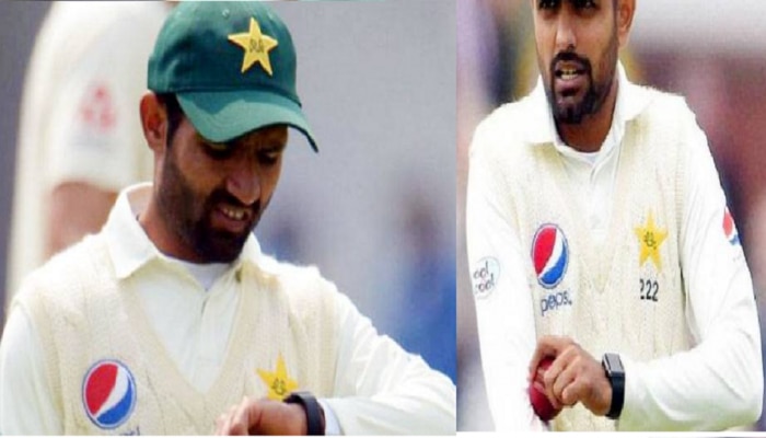 आयसीसीने मैदानात पाकिस्तानच्या खेळाडूंना हातातली घड्याळं काढायला लावली