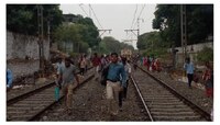 मध्य रेल्वेची कल्याण-कसारा वाहतूक विस्कळीत