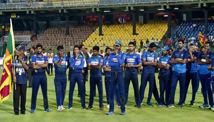 सामन्यात वाद, श्रीलंकेच्या खेळाडूंनी मैदानात येण्यास दिला नकार
