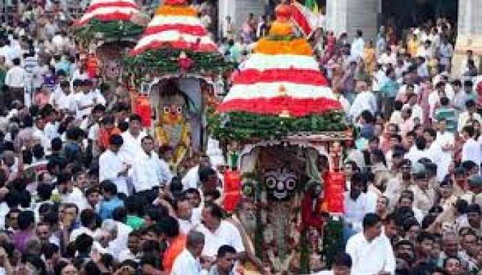 अहमदाबादमध्ये जगन्नाथाच्या रथयात्रेला सुरुवात