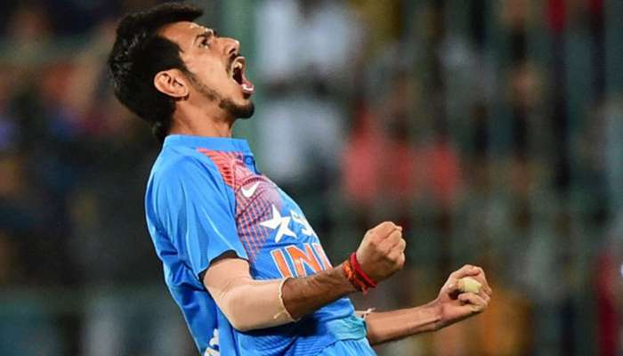 म्हणून चहलनं मैदानातून भारतीय ड्रेसिंग रूमकडे इशारा केला