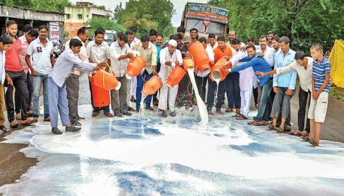 बुलडाण्यात दूध दरवाढ आंदोलन चिघळले