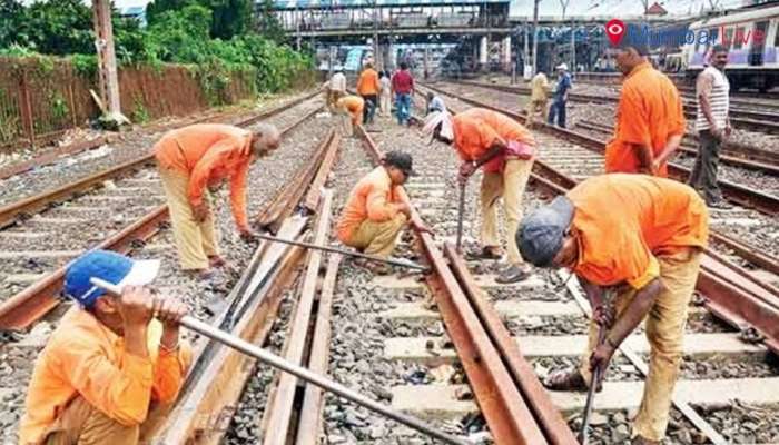 मुंबई: रेल्वेच्या तिन्ही मार्गांवर मेगाब्लॉक