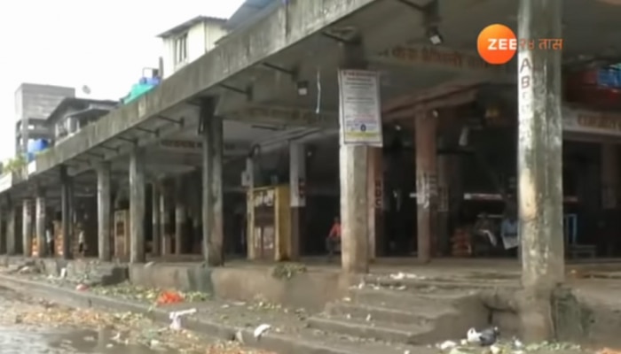 महाराष्ट्र बंदच्या पार्श्वभूमीवर नवी मुंबईतील एपीएमसी बाजारपेठ बंद