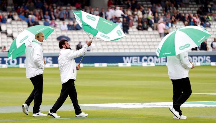 भारत-इंग्लंड दुसरी टेस्ट : पावसामुळे पहिल्या दिवसाचा खेळ रद्द