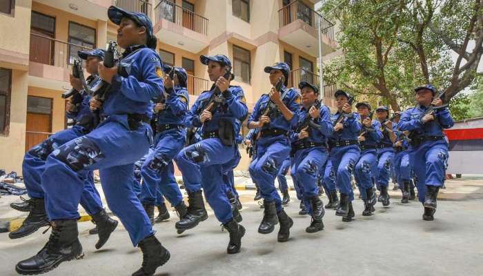 स्वातंत्र्यदिनाच्या सुरक्षेसाठी देशातील पहिलं महिला स्वॅट पथक