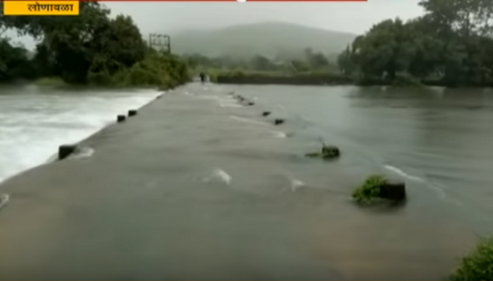 संततधार पावसामुळे पवना धरणातून पाण्याचा विसर्ग