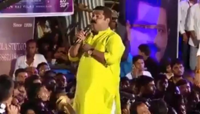 व्हिडिओ : दहीहंडीच्या गर्दीसमोर राम कदम यांचा जीभेवरचा ताबा सुटला 