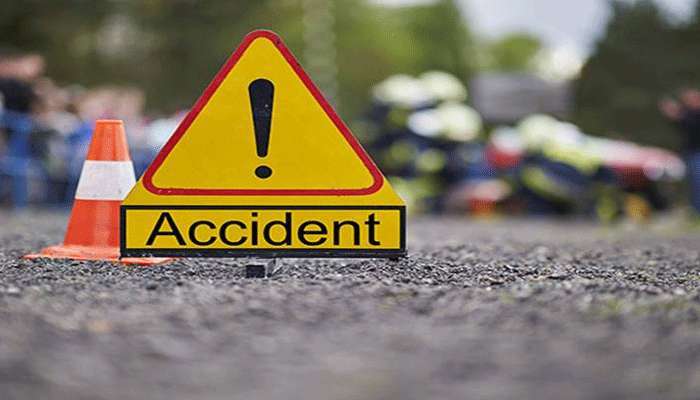 ट्रक आणि महिंद्रा जीपचा भीषण अपघात, सहा जण जागीच ठार 