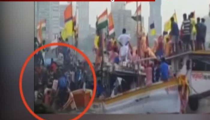 A Boat Sunk During Lalbaugcha Raja Visarjan