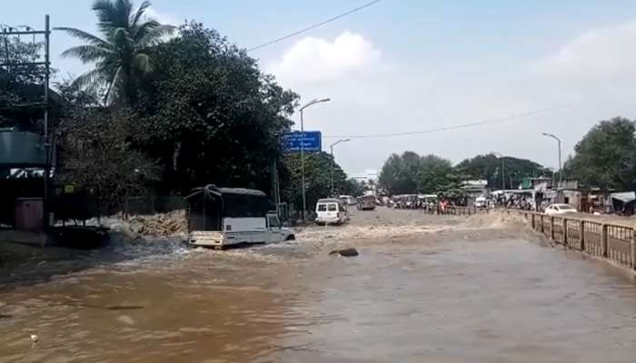 पुण्यात कालव्याची भिंत फुटली, शेकडो कुटुंबांना फटका