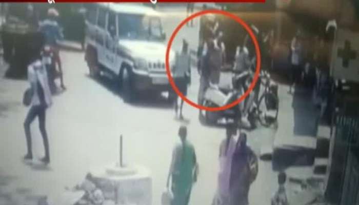 Mumbai,Bhandup Senior Police Inspector Ramesh Khade Slap To Civilians On Parking Issue