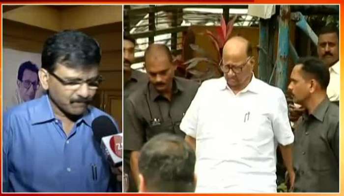 Mumbai Shivsena MP Sanjay Raut On Sharad Pawar Statement On Rafel Issue