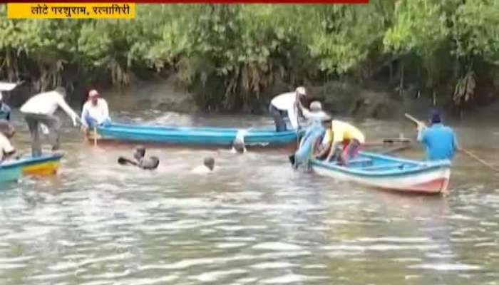 Ratnagiri Boat Turnover No Casulities