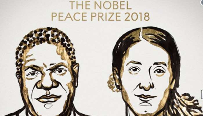 Nobel Prize: डेनिस मुकवेगे, नादिया मुराद यांना शांततेचा नोबेल
