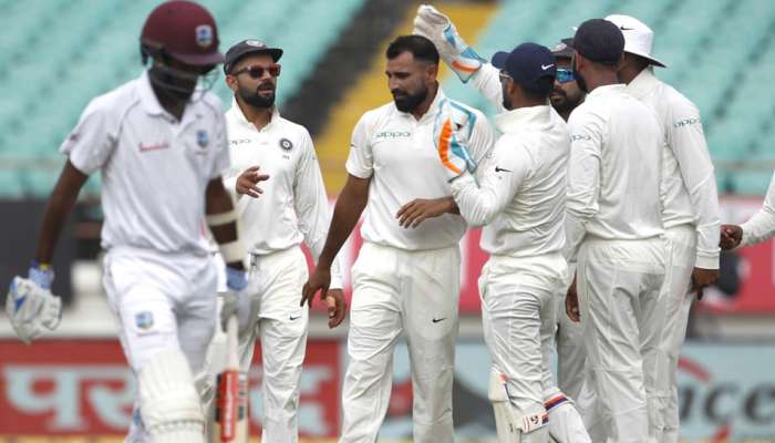 टीम इंडीयाचा वेस्ट इंडीजवर एक डाव आणि 272 धावांनी विजय 