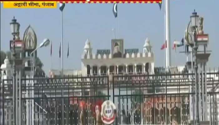 Punjab,Attari Border Exchange Diwali Sweet By India,Pakistan Force