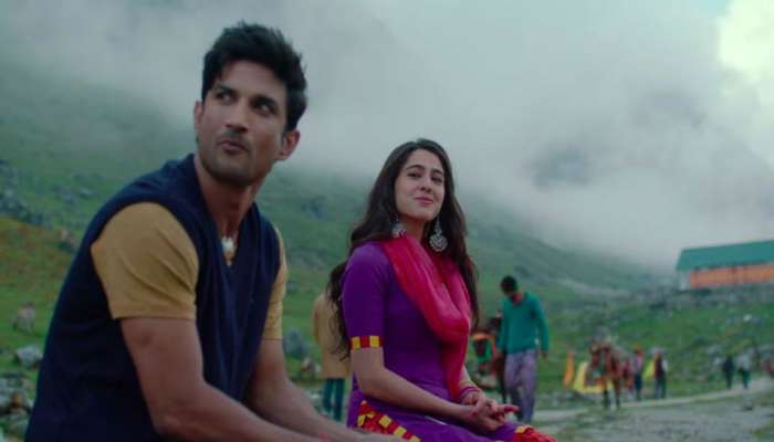 Kedarnath Song Qaafirana: &#039;काफिराना&#039;च्या निमित्ताने पाहा सारा, सुशांतच्या प्रेमाचा बहर 