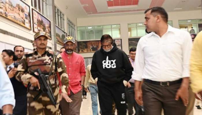 'झुंड'सह बिग बी नागपूरात दाखल 