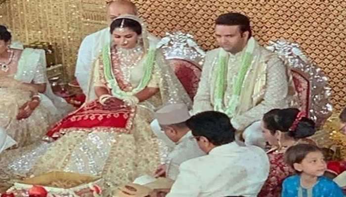 Isha Ambani Wedding : अशी सजली अंबानींची लेक 