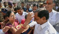 के. चंद्रशेखर राव दुसऱ्यांदा मुख्यमंत्रिपदी विराजमान