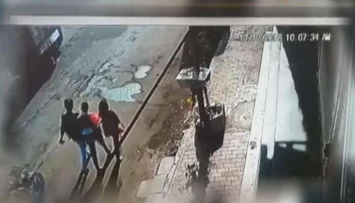  Ulhasnagar CCTV Footage Of Chain Snatchers