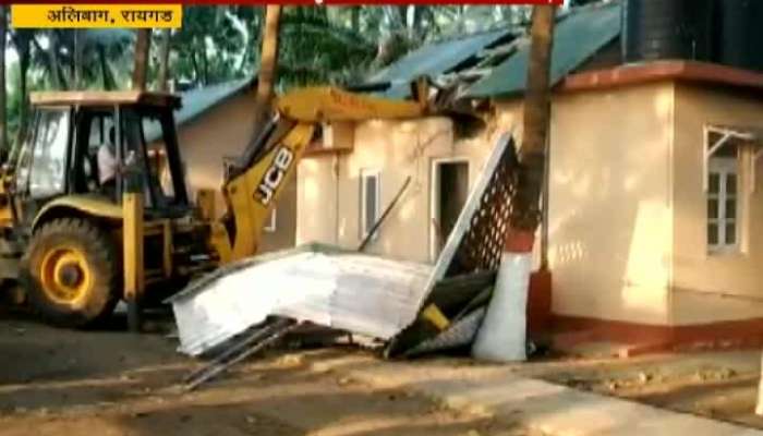  Raigad Alibag Local Resident Angry On Govt For Demolition Drive Of Illegal Construction