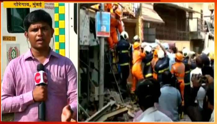 Ground Report On 1 Dead,7 Injured In Under Construction Building Collapse In Mumbai_s Goregaon Update At 14 PM