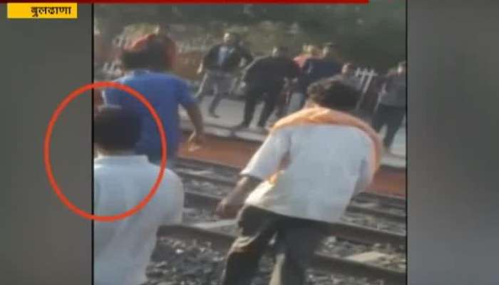 Buldhana Man Sleeping On Track Saved After Goods Train Moved From That Track