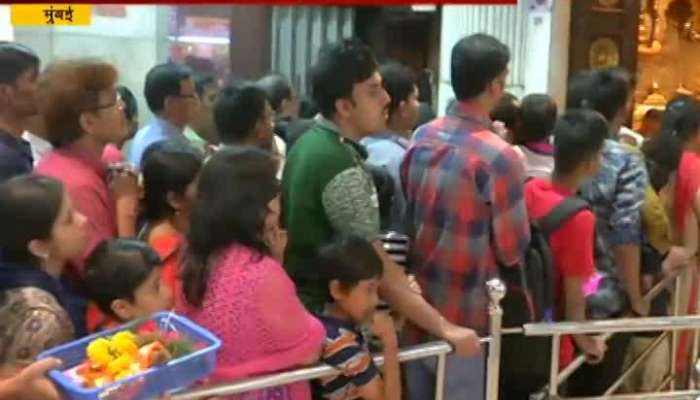 Mumbai Siddhivinayak Temple Prepration For Devotees On New Year First Day Darshan