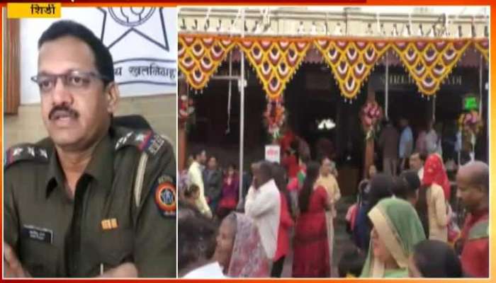 Shirdi Security Arrangements Tightens As Devotee To Darshan On Eve Of New Year