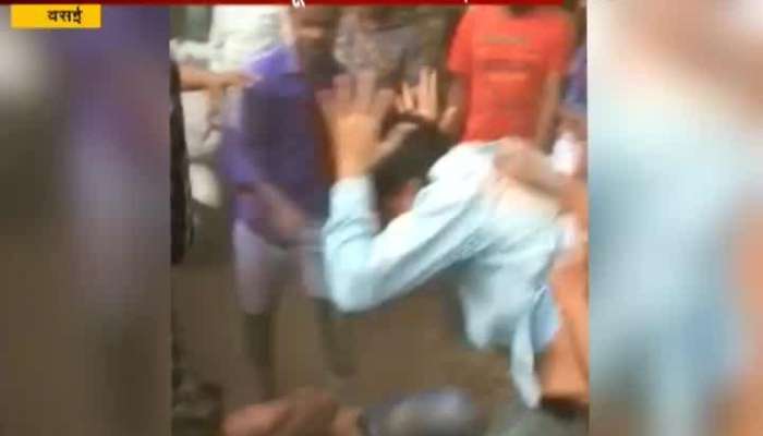 Vasai People Beaten Kidnapper