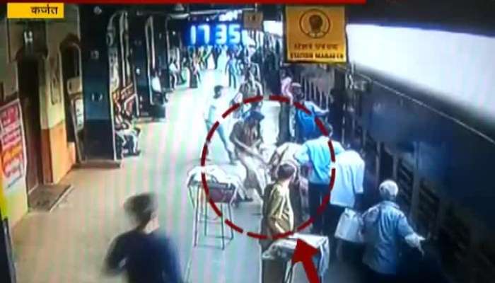 Karajat RPF Jawan Save 2 Passengers From Train Accident